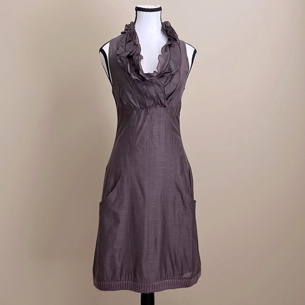 Siste’s - Ruffle Scoop Neck Dress - M/L best fits US 6-10